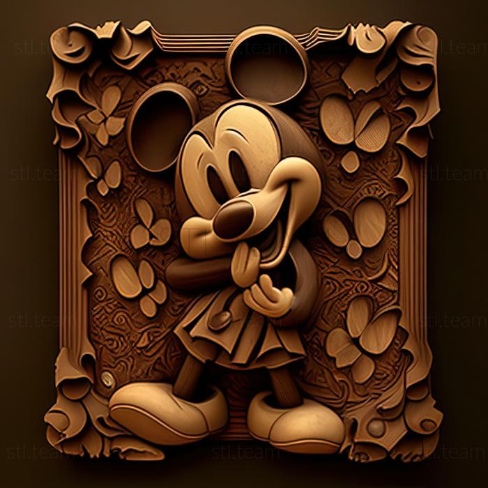 3D model Mickey Senkarik American artist (STL)